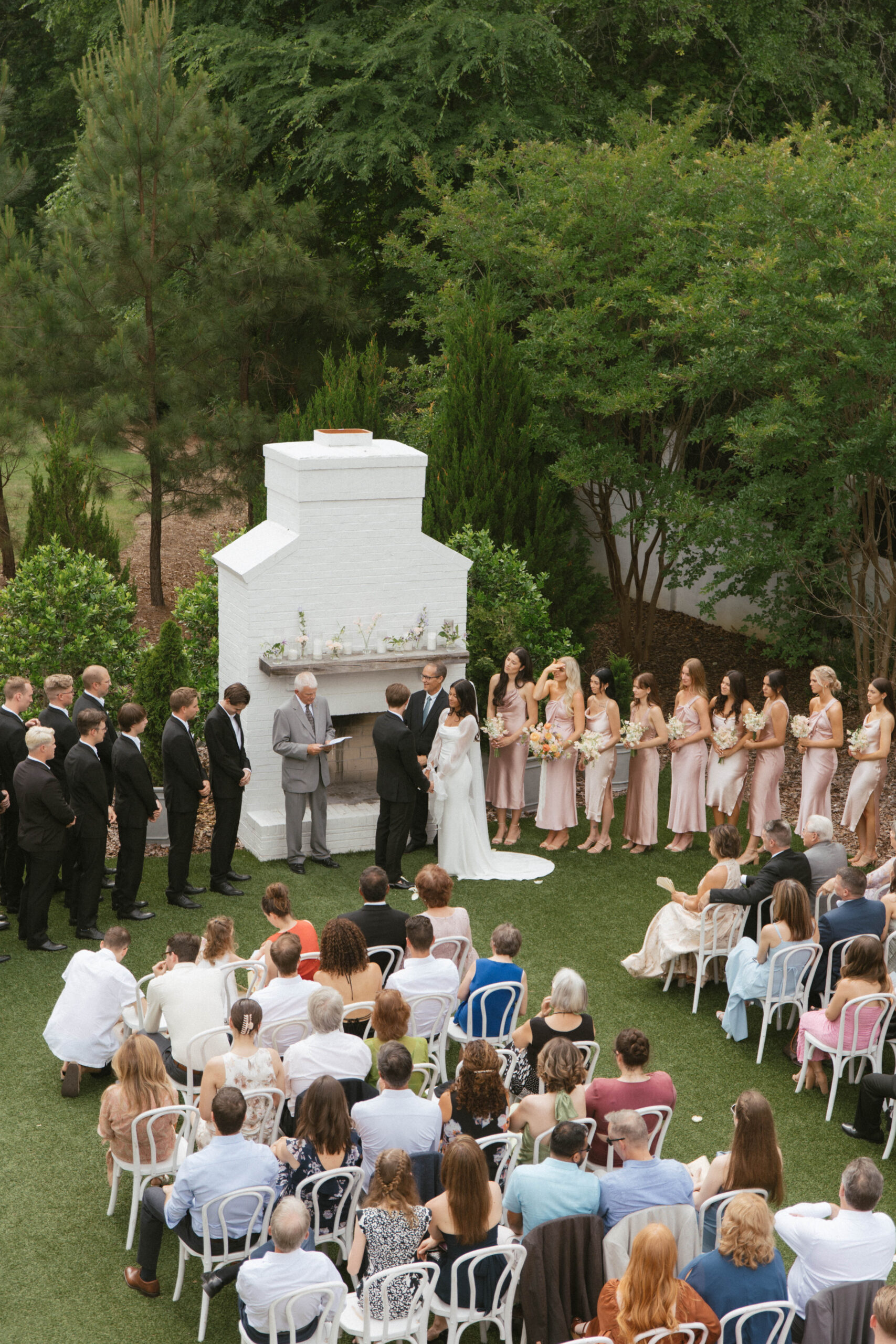 north carolina wedding at the Bradford Venue