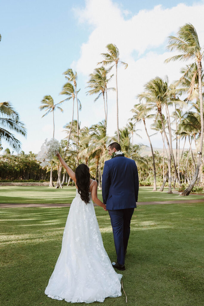 Hawaii Destination Wedding Bridal portaits