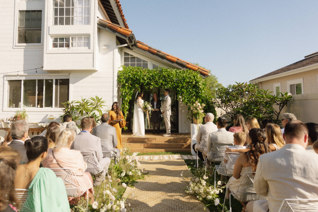 California Wedding- Backyard Wedding