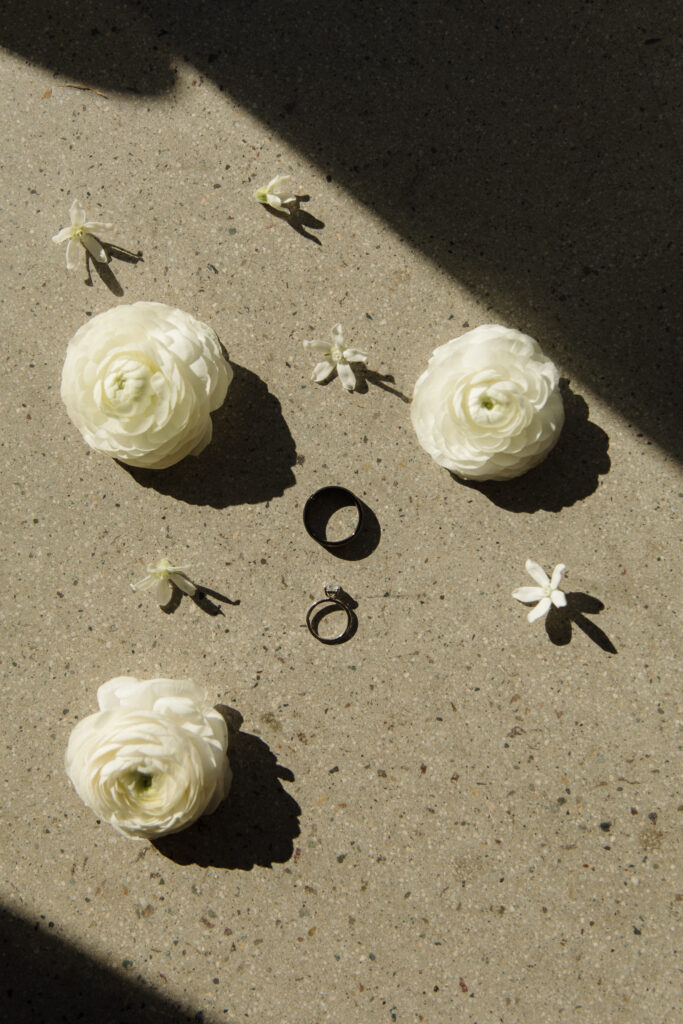 Knoxville wedding photographer flatlay wedding details 