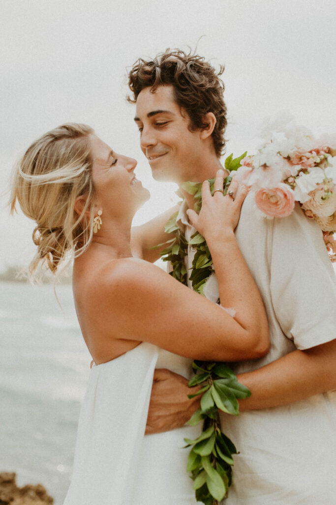 Hawaii Wedding Bride and Groom Portraits