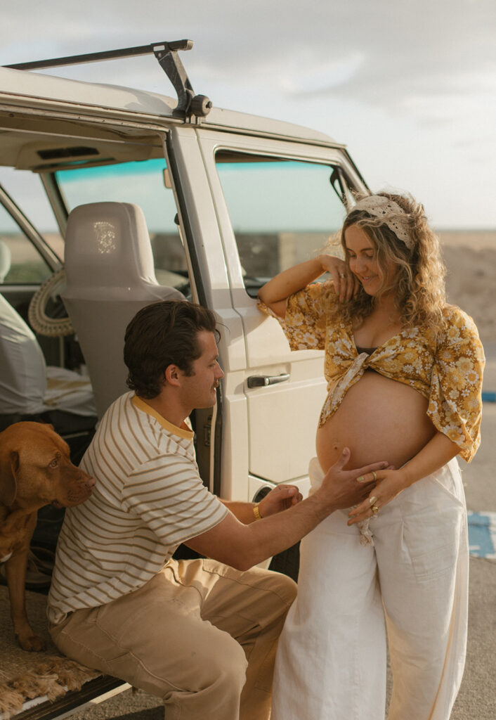 Beach Maternity Photos 