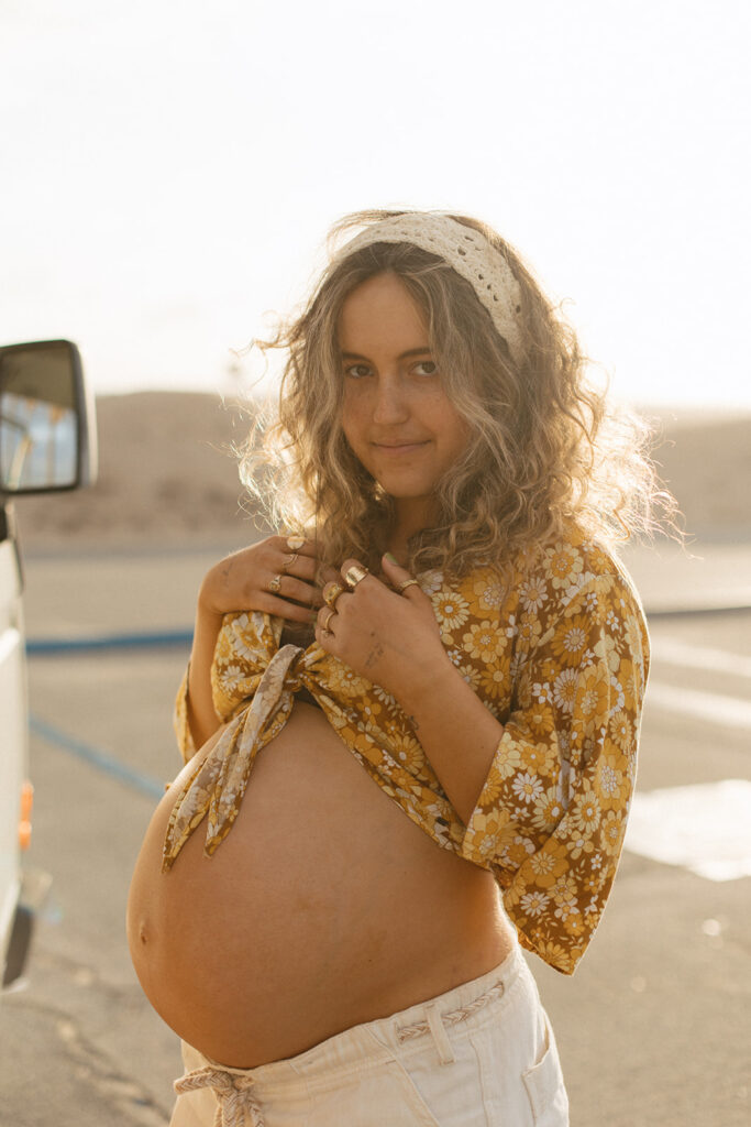 Beach Maternity Photos 