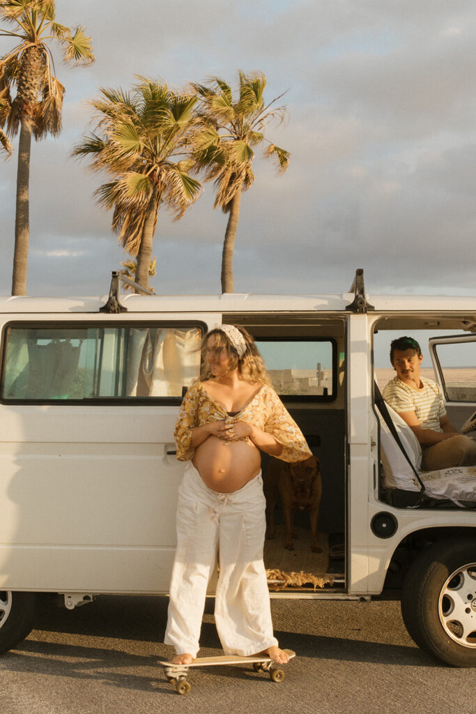 Beach Maternity Photos 