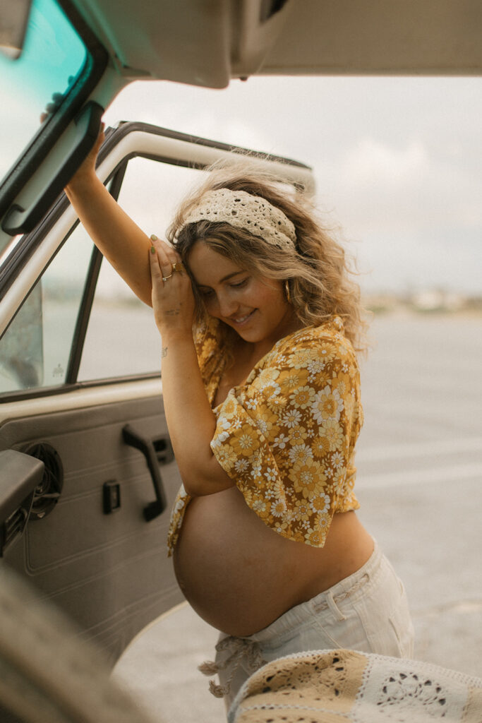 Beach Maternity Photos 