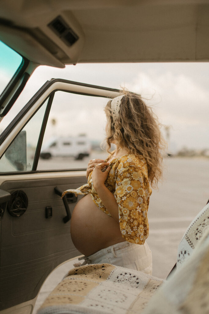 Beach Maternity Photos 