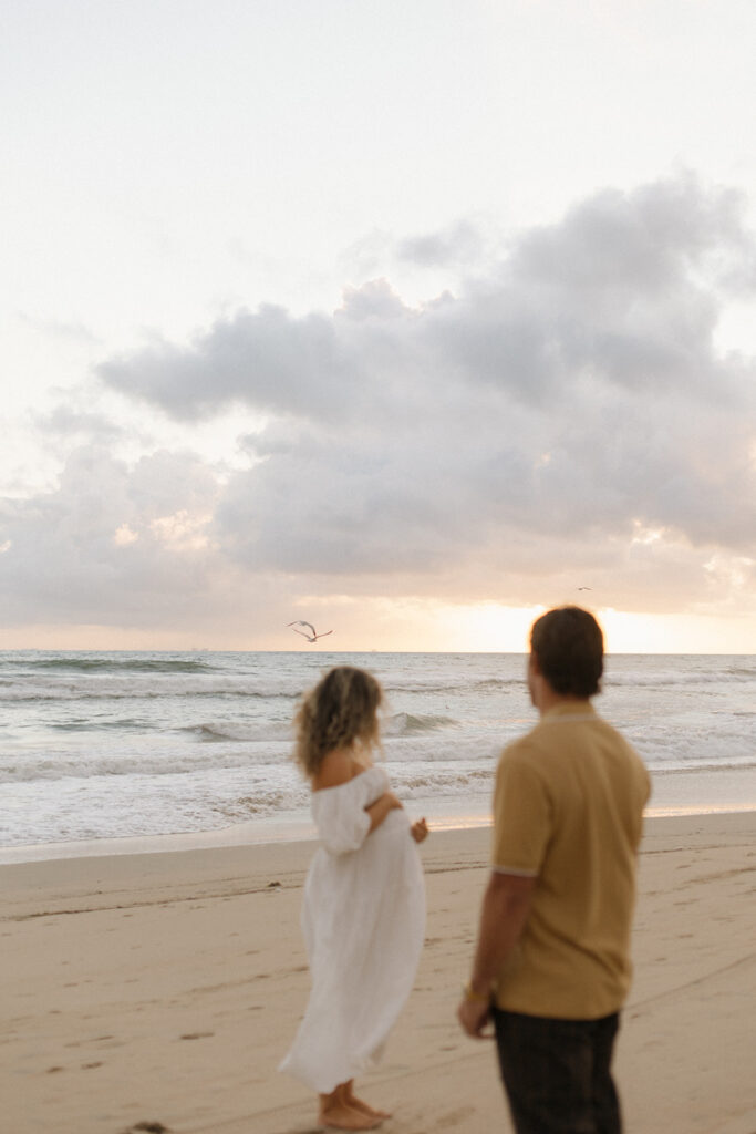 Beach Maternity Photos 