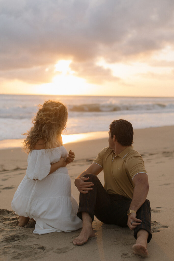 Beach Maternity Photos 