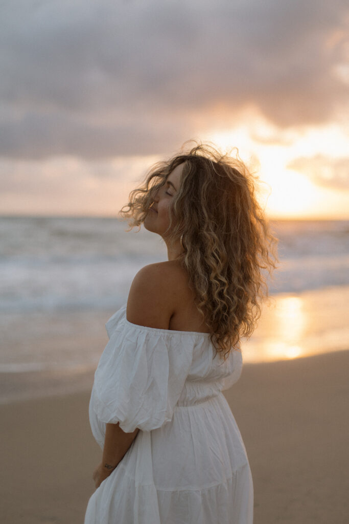 Beach Maternity Photos 