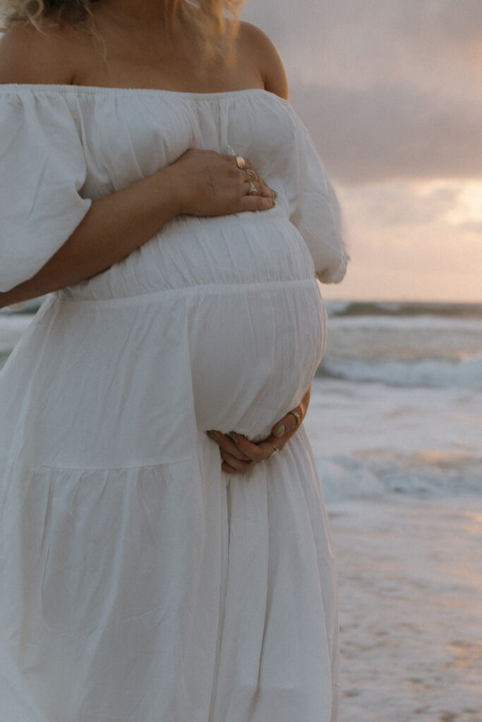 Beach Maternity Photos 