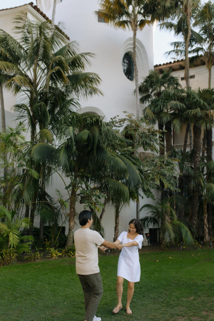 Engagement Photos for Candid Couple 