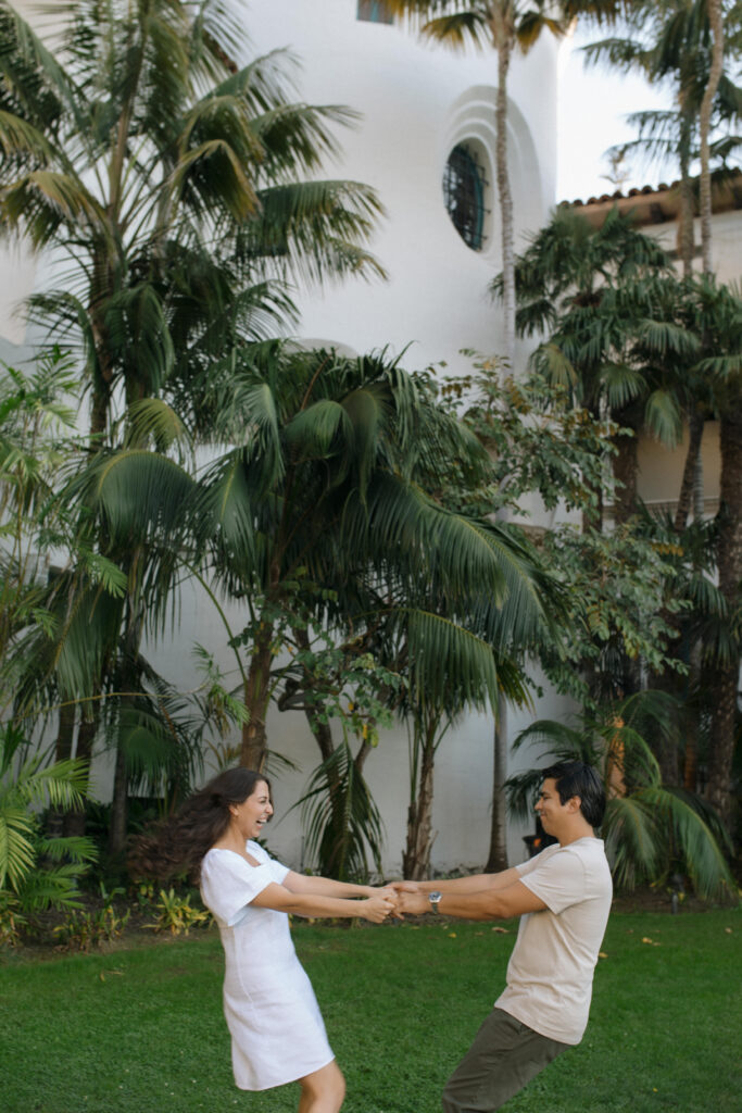 Engagement Photos for Candid Couple 