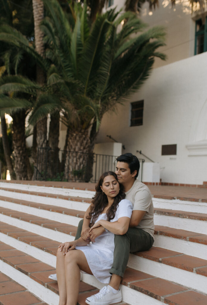 Engagement Photos for Candid Couple 