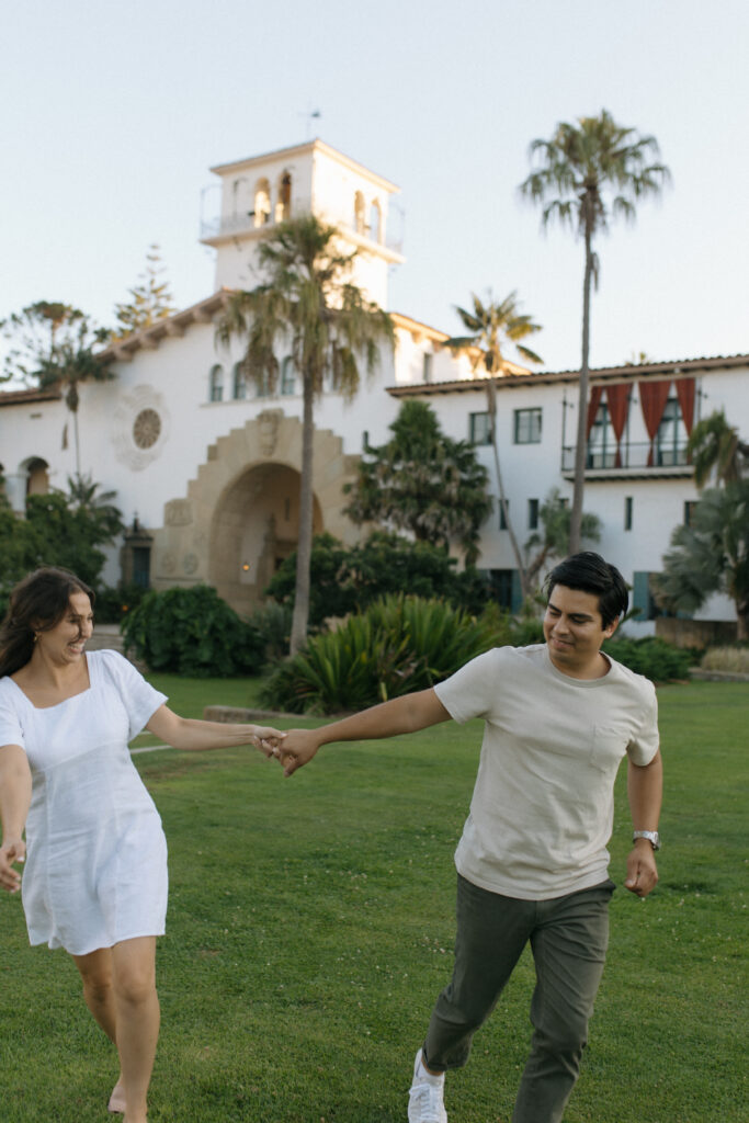 Engagement Photos for Candid Couple 