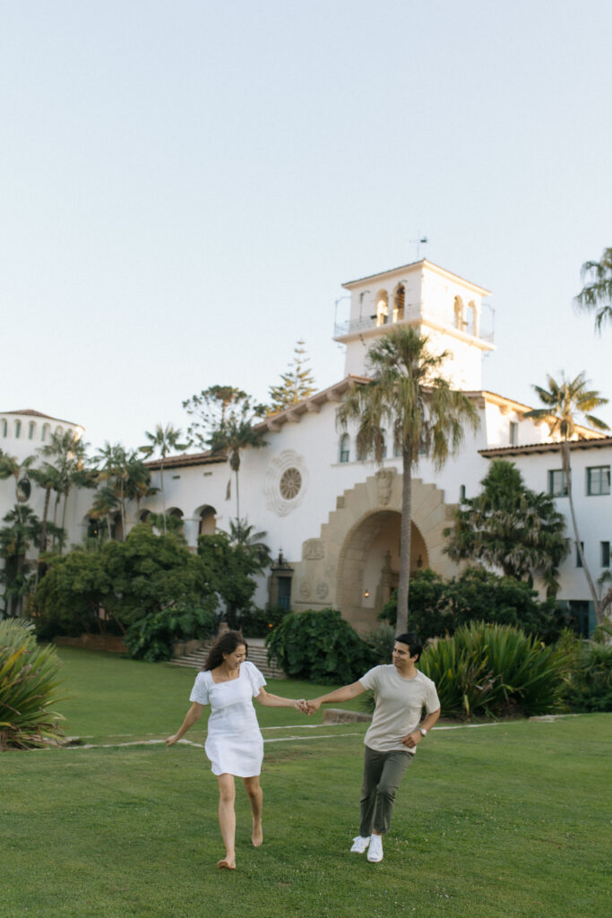 Engagement Photos for Candid Couple 