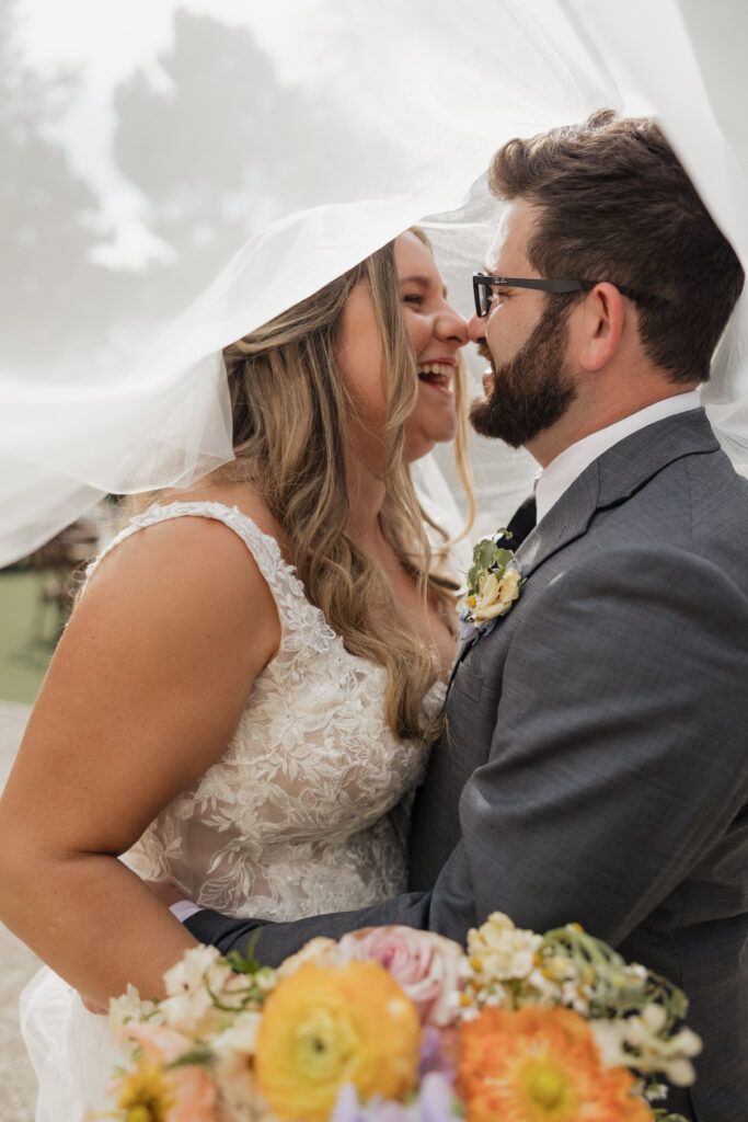 Bride and Groom Wedding Portraits