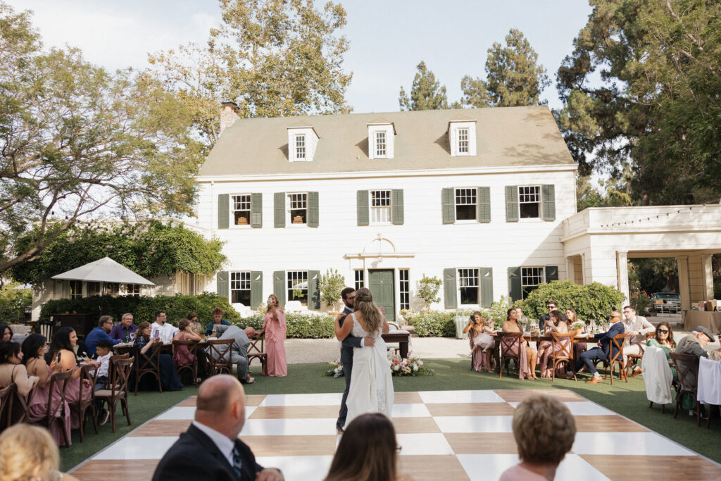 First Dance at Mccormick Ranch Estate Wedding Venues