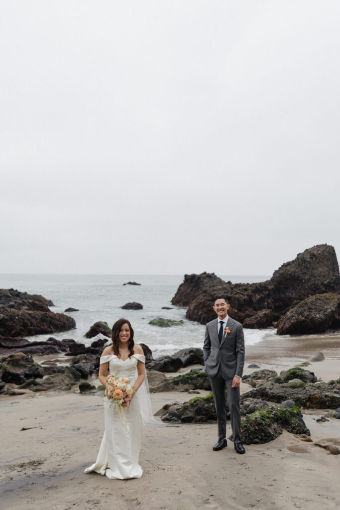 Bride and groom portraits